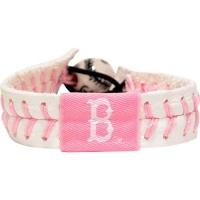 MLB Boston Red Sox Pink Baseball Bracelet MLB Boston Red Sox Pink Baseball Bracelet
