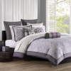 Echo Marrakesh Duvet Cover - Lavender/Grey Reversible - King