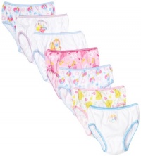 Handcraft Girls 2-6x Disney Princess 7 Pack Panty, Multi, 6 Handcraft Girls 2-6x Disney Princess 7 Pack Panty, Multi, 6