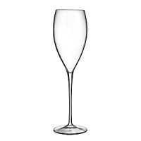 The Magnifico stemware pattern has a graceful bowl and elongated stem. An everyday glassware variety but with the style and finesse of true crystal. Made with Luigi Bormioli's SON.hyx technology.