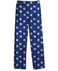 Getting ready for bed just got a lot easier with these cozy cotton pajama pants from Reebok, emblazoned with his favorite NFL team. Getting ready for bed just got a lot easier with these cozy cotton pajama pants from Reebok, emblazoned with his favorite NFL team.
