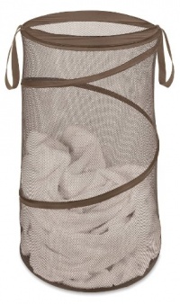 Whitmor 6926-1170-CHOC 15 inch Collapsible Laundry Hamper, Chocolate Whitmor 6926-1170-CHOC 15 inch Collapsible Laundry Hamper, Chocolate