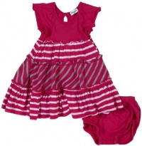 Splendid Littles Baby-girls Infant Stripe Mix Dress, Azalea, 18-24 Months Splendid Littles Baby-girls Infant Stripe Mix Dress, Azalea, 18-24 Months