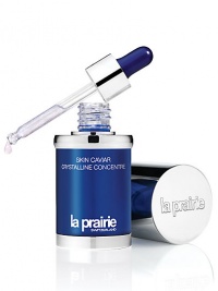 Skin Caviar Crystalline Concentrate represents the quintessential formulation of a nutrient rich serum that Re-firms, Re-plumps, and Re-ignites luminosity in your skin. It helps rediscover what time has taken away. Skin Caviar Crystalline Concentrate represents the quintessential formulation of a nutrient rich serum that Re-firms, Re-plumps, and Re-ignites luminosity in your skin. It helps rediscover what time has taken away.