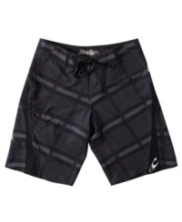 Go all out with these moody graphic board shorts from O'Neill. Go all out with these moody graphic board shorts from O'Neill.