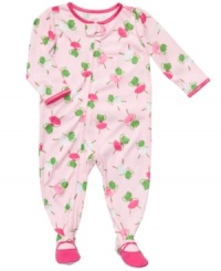 Treat your tiny dancer to this darling footed coverall from Carter's. Treat your tiny dancer to this darling footed coverall from Carter's.