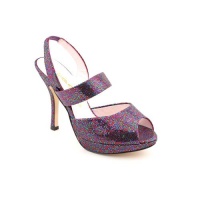 Caparros Wright Womens Size 6 Purple Open Toe Textile Platforms Shoes Caparros Wright Womens Size 6 Purple Open Toe Textile Platforms Shoes
