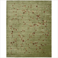 Nourison Rugs Chambord Collection CM01 Green Rectangle 5'6 x 7'5 Area Rug Nourison Rugs Chambord Collection CM01 Green Rectangle 5'6 x 7'5 Area Rug