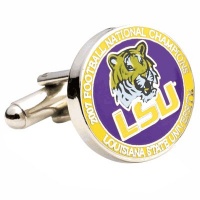 LSU Tigers 2007 Champions Cufflinks LSU Tigers 2007 Champions Cufflinks