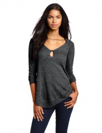 Alternative Women's Hazel Raglan Top, Eco Vintage Black, Small Alternative Women's Hazel Raglan Top, Eco Vintage Black, Small