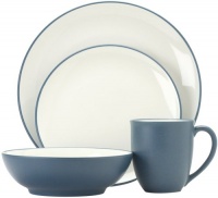 Noritake Colorwave Blue 16-Piece Dinnerware Set, Service for 4