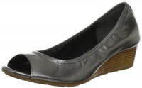 Cole Haan Womens Air Tali Open Toe Wedge 40 Dark Silver Metallic Casual Shoes Cole Haan Womens Air Tali Open Toe Wedge 40 Dark Silver Metallic Casual Shoes