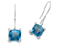 Genuine Blue Topaz Earrings by Effy Collection® LIFETIME WARRANTY Genuine Blue Topaz Earrings by Effy Collection® LIFETIME WARRANTY