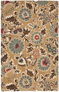 Area Rug 4x6 Rectangle Country & Floral Beige Color - Safavieh Blossom Area Rug from RugPal.com Area Rug 4x6 Rectangle Country & Floral Beige Color - Safavieh Blossom Area Rug from RugPal.com