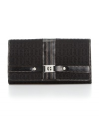 Carry your currency and cards in this sleek design by Giani Bernini. Whether traveling near or far, this ultra functional wallet will keep you organized. Carry your currency and cards in this sleek design by Giani Bernini. Whether traveling near or far, this ultra functional wallet will keep you organized.