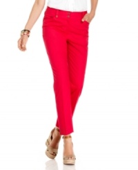 Channel classic style with these petite ankle-length pants from Jones New York Signature! Add your favorite footwear for a signature look. Channel classic style with these petite ankle-length pants from Jones New York Signature! Add your favorite footwear for a signature look.