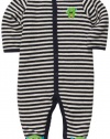 Carter's Baby Boys Terry Snap - Navy Stripe Monster