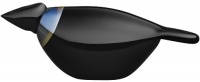 Iittala Birds by Toikka Mouthblown Glass Bird, Crow Iittala Birds by Toikka Mouthblown Glass Bird, Crow