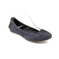 Tory Burch Eddie Womens Size 5 Blue Kid Suede Ballet Flats Shoes New/Display Tory Burch Eddie Womens Size 5 Blue Kid Suede Ballet Flats Shoes New/Display