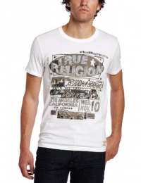 True Religion Men's Campus Tour Short Sleeve Crew Neck T-Shirt True Religion Men's Campus Tour Short Sleeve Crew Neck T-Shirt