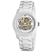 Emporio Armani Men's AR1415 Ceramic White Skeleton Dial Watch Emporio Armani Men's AR1415 Ceramic White Skeleton Dial Watch