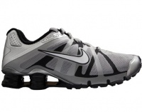 Nike Shox Roadster + Mens Running Shoes Metallic Silver/White-Black 487604-010-8 Nike Shox Roadster + Mens Running Shoes Metallic Silver/White-Black 487604-010-8