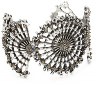 Lucky Brand Two-Tone Openwork Cuff Bracelet Lucky Brand Two-Tone Openwork Cuff Bracelet