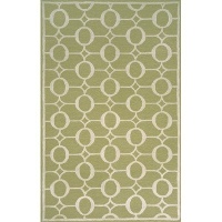 Liora Manne Spello Arabesque Sage Outdoor Rug 8'3 x 11'6 Liora Manne Spello Arabesque Sage Outdoor Rug 8'3 x 11'6