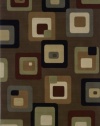 Momeni Elements ELEMTEL-10BRN3050 Brown Rug