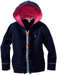 Lilly Pulitzer Girls 2-6x Brigit True Hoodie, Navy, X-Small Lilly Pulitzer Girls 2-6x Brigit True Hoodie, Navy, X-Small