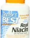 Doctor's Best Real Niacin (Extended Release) (500mg), 120-Count