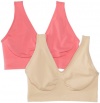 Barely There Womens Get Cozy 2 Pack Wirefree Pullover Bra