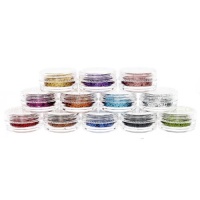 MASH Premium Nail Art Nailart Manicure Striped Glitter MASH Premium Nail Art Nailart Manicure Striped Glitter