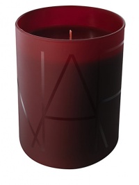 Delicious aromatic scent formulated to enhance mood, invoke the senses and evoke individual memories. Top notes of a sweet blend of citrus are complimented with hints of pomegranate and balanced by rich, exotic floral notes of rose, jasmine and geranium. Full-bodied base notes of amber and vanilla add warmth to the tantalizing scent for an overall sweet and seductive sensory experience. The candy apple red wax is encased in crimson glass with a matching logo. Delicious aromatic scent formulated to enhance mood, invoke the senses and evoke individual memories. Top notes of a sweet blend of citrus are complimented with hints of pomegranate and balanced by rich, exotic floral notes of rose, jasmine and geranium. Full-bodied base notes of amber and vanilla add warmth to the tantalizing scent for an overall sweet and seductive sensory experience. The candy apple red wax is encased in crimson glass with a matching logo.