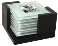 Malden Live, Love, Laugh Glass Coaster Set Malden Live, Love, Laugh Glass Coaster Set
