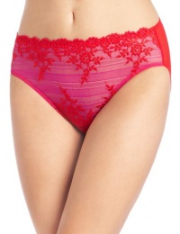 Wacoal Womens Embrace Lace Hi Cut Panty Brief Panty Wacoal Womens Embrace Lace Hi Cut Panty Brief Panty