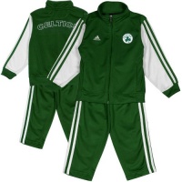 NBA adidas Boston Celtics Toddler Full Zip Track Jacket and Pant Set - Kelly Green NBA adidas Boston Celtics Toddler Full Zip Track Jacket and Pant Set - Kelly Green