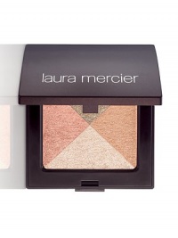 A unique baked formula that applies effortlessly while brightening the eyes, cheeks and body with a hint of natural colour and light. Contains light-reflecting properties that blend together to give the skin a healthy all-over glow. Use colors individually as eye shadows or highlighters to create the look you desire. 0.21 oz. A unique baked formula that applies effortlessly while brightening the eyes, cheeks and body with a hint of natural colour and light. Contains light-reflecting properties that blend together to give the skin a healthy all-over glow. Use colors individually as eye shadows or highlighters to create the look you desire. 0.21 oz.