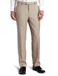 Perry Ellis Men's Portfolio Modern Fit Flat Front Solid Bengaline Pant Perry Ellis Men's Portfolio Modern Fit Flat Front Solid Bengaline Pant