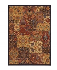 A classic jewel woven in a wonderfully warm palette with an elegant pattern to create a regal air of sophistication for any room. Cross-woven in fully worsted New Zealand wool and specially dyed for a handmade look and lustrous feel. A classic jewel woven in a wonderfully warm palette with an elegant pattern to create a regal air of sophistication for any room. Cross-woven in fully worsted New Zealand wool and specially dyed for a handmade look and lustrous feel.