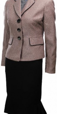 Evan Picone Women's Elizabeth Skirt Suit Blush Multi Evan Picone Women's Elizabeth Skirt Suit Blush Multi