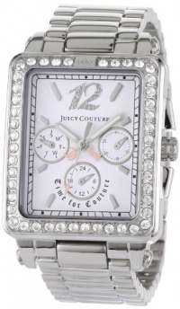 Juicy Couture Women's 1900781 Pedigree Tank Stainless Steel Bracelet Watch Juicy Couture Women's 1900781 Pedigree Tank Stainless Steel Bracelet Watch