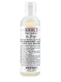 Klaus Heidegger's All-Sport Everyday Shampoo, a very gentle cleansing rinse, leaves hair shiny, soft and conditioned. 8.4 oz. Klaus Heidegger's All-Sport Everyday Shampoo, a very gentle cleansing rinse, leaves hair shiny, soft and conditioned. 8.4 oz.