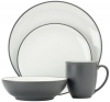 Noritake Colorwave Graphite 16 Piece Set, service for 4.