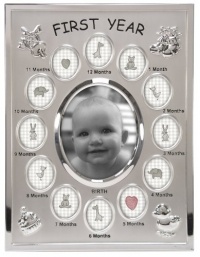 Malden Baby's First Year Collage Picture Frame Malden Baby's First Year Collage Picture Frame
