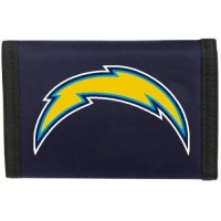 San Diego Chargers Nylon Trifold Wallet San Diego Chargers Nylon Trifold Wallet