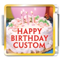 Pugster Birthday Cake Custom Gift Ideas Italian Charm Pugster Birthday Cake Custom Gift Ideas Italian Charm