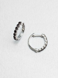 A simply chic design with faceted spinels set in rhodium-plated sterling silver, perfect for your favorite earring charms. SpinelsRhodium-plated sterling silverLength, about 1.37Hinged post backImported Please note: charms sold separately. A simply chic design with faceted spinels set in rhodium-plated sterling silver, perfect for your favorite earring charms. SpinelsRhodium-plated sterling silverLength, about 1.37Hinged post backImported Please note: charms sold separately.