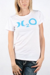 New Hurley H2O Perfect Crew White L Womens Shirt New Hurley H2O Perfect Crew White L Womens Shirt