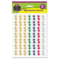 Teacher Created Resources Assorted Foil Stars Stickers Valu-Pak (6644) Teacher Created Resources Assorted Foil Stars Stickers Valu-Pak (6644)